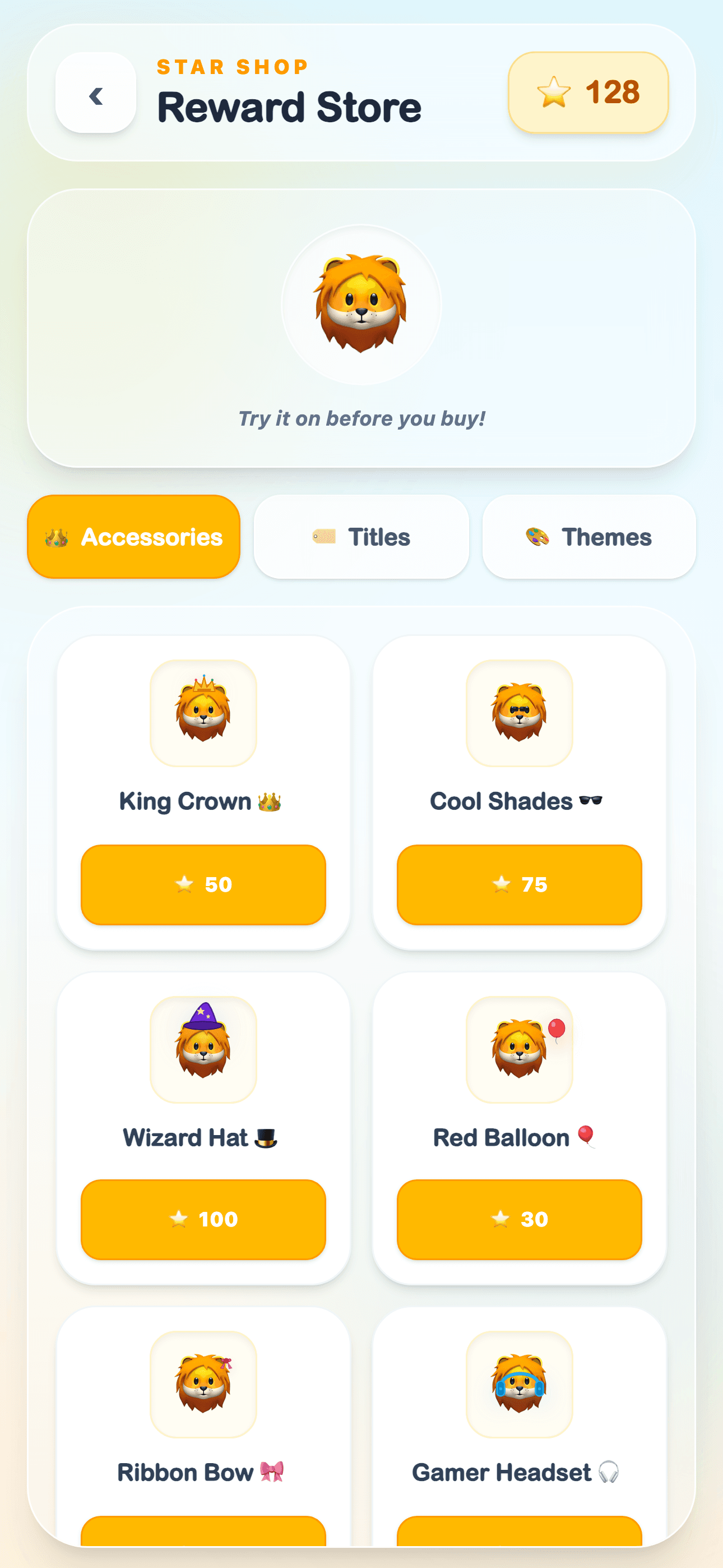 Avatar Shop